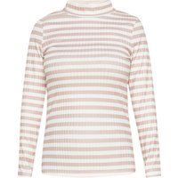 usha Langarm Frauen Beige Weiß