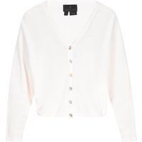 Dreimaster Strickjacke Frauen Weiß