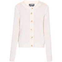 Dreimaster Strickjacke Frauen Weiß