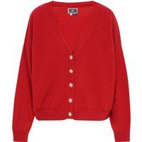 Dreimaster Strickjacke Frauen Rot