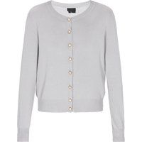 Dreimaster Strickjacke Frauen grau
