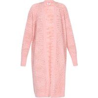 Mymo Strickjacke Frauen rosa Melange