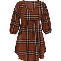 Mymo Kleid Frauen braun