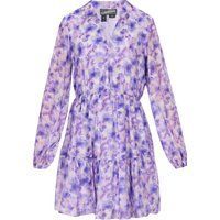 Dreimaster Kleid Frauen lila