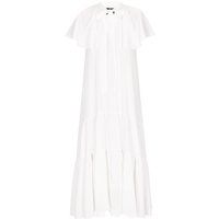 Dreimaster Kleid Frauen Weiß