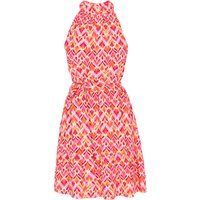 IZIA Kleid Frauen rosa mehrfarbig