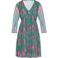 IZIA Kleid Frauen grün mehrfarbig