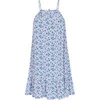 Mymo Kleid Frauen blau mehrfarbig