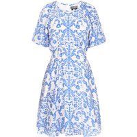 Dreimaster Kleid Frauen Blau