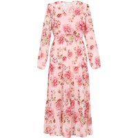 usha Kleid Frauen hellrosa mehrfarbig