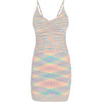 Mymo Kleid Frauen gelb mehrfarbig