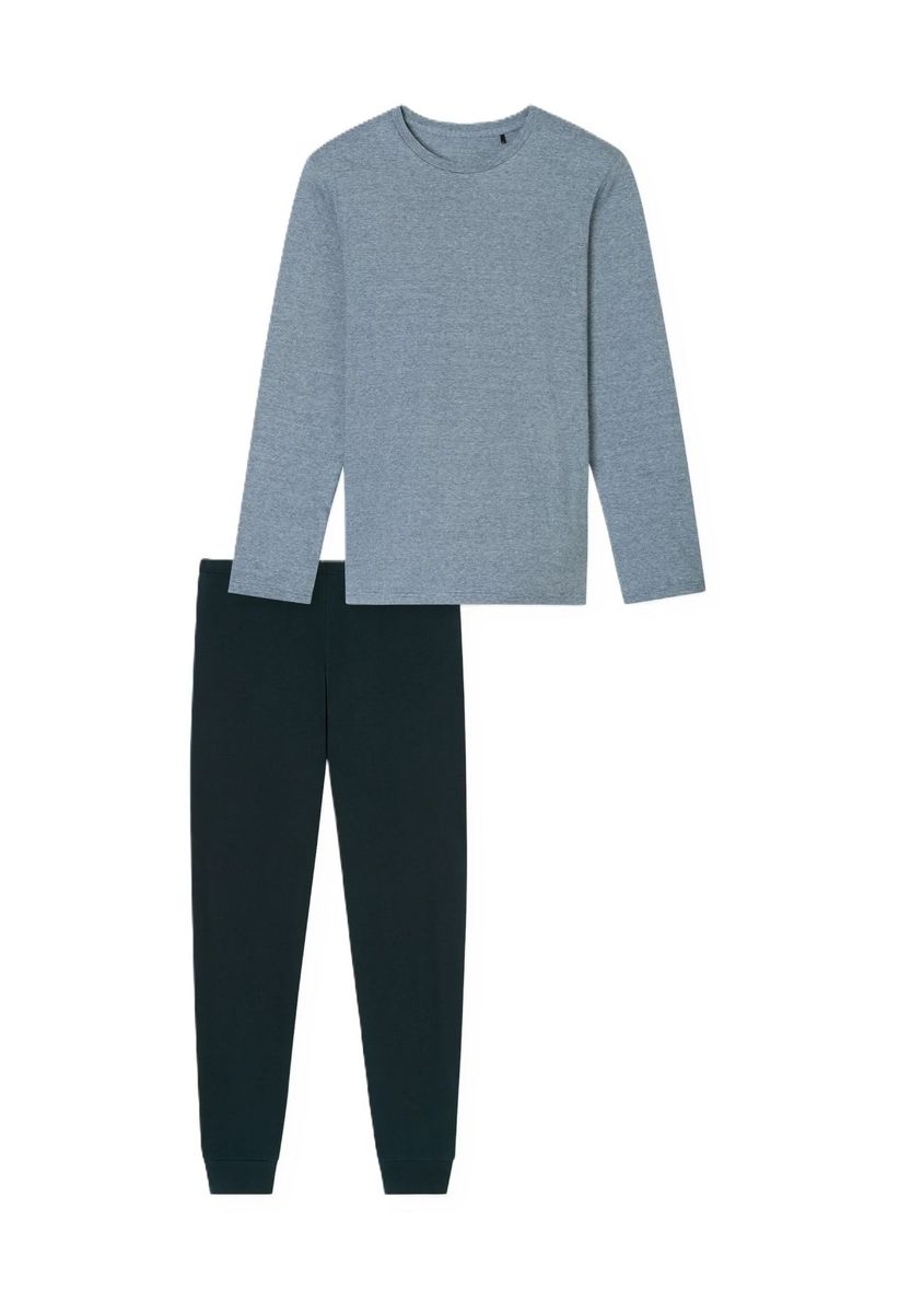 Herren Langarm Schlafanzug Set