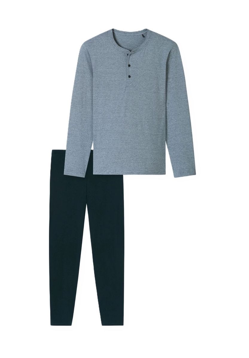 Herren Schlafanzug aus lässiger Baumwolle