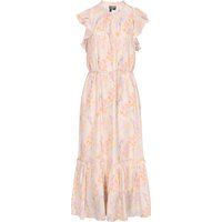 Dreimaster Kleid Frauen Aprikose