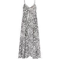 Mymo Kleid Frauen weiß-schwarz