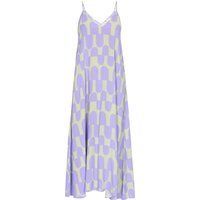 Mymo Kleid Frauen Limetten-Lavendel