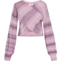 Mymo Pullover Frauen lila mehrfarbig