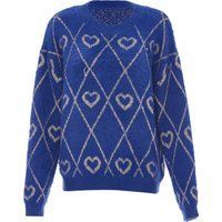 Mymo Pullover Frauen KÖNIGSBLAU