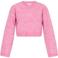 Mymo Pullover Frauen rosa Melange