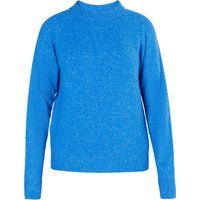 Klassischer Strickpullover mit Stehkragen