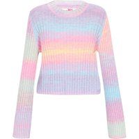 Mymo Pullover Frauen rosa mehrfarbig