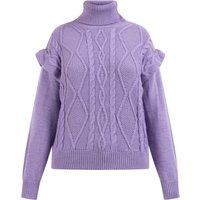 Mymo Strickpullover Damen helllila