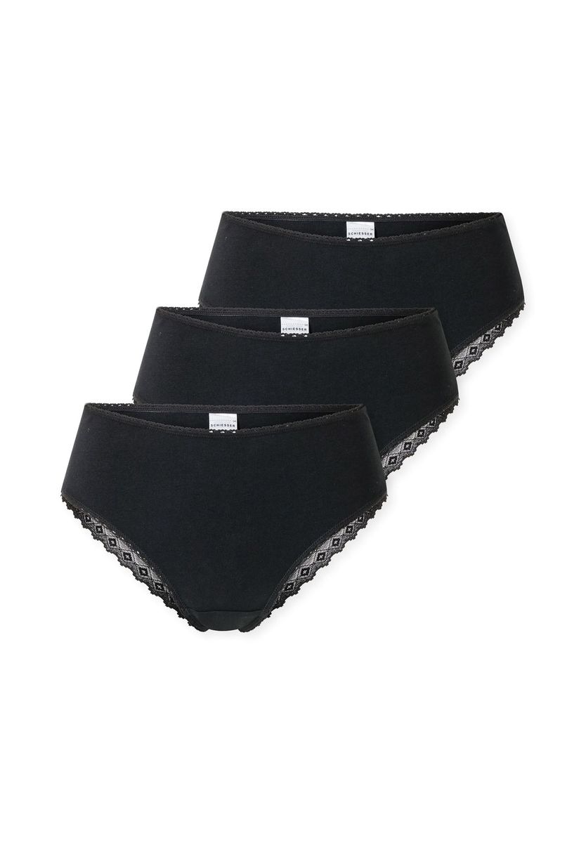 Klassische Brazilian Baumwollslips Dreierpack