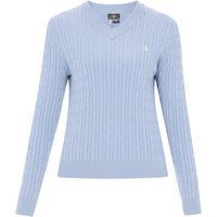 Dreimaster Pullover Frauen hellblau