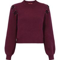 Mymo Pullover Frauen Burgund