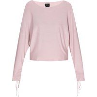 Dreimaster Damen Pullover Frauen Vintage-Rose
