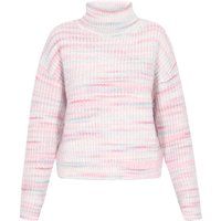 Mymo Pullover Frauen lila mehrfarbig
