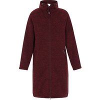 Schmuddelwedda Jacke Frauen Burgunder Melange