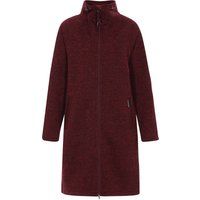 Schmuddelwedda Jacke Frauen Burgunder Melange