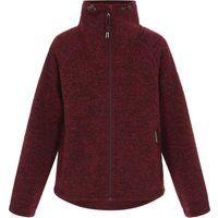 Schmuddelwedda Jacke Frauen Burgunder Melange