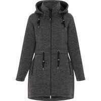 Schmuddelwedda Jacke Frauen dunkelgrau meliert