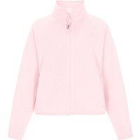 Kuschelige Fleecejacke mit Stehkragen