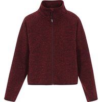Schmuddelwedda Jacke Frauen Burgunder Melange