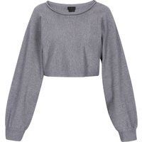 Dreimaster Pullover Frauen Graumelange