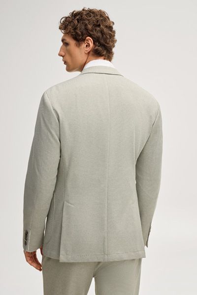 Jersey Kombi-Sakko Hoverest in Grün