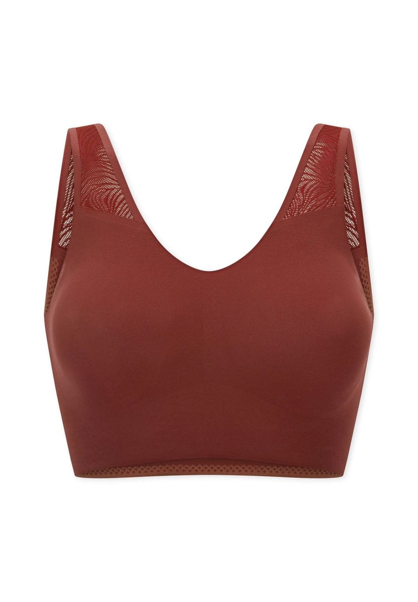 Weiches Spitzen-Bustier ohne Bügel