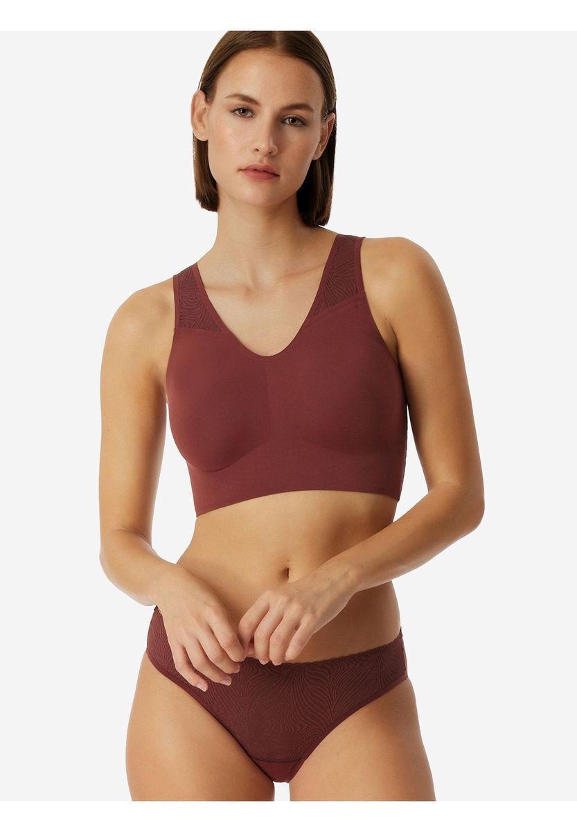 Weiches Spitzen-Bustier ohne Bügel