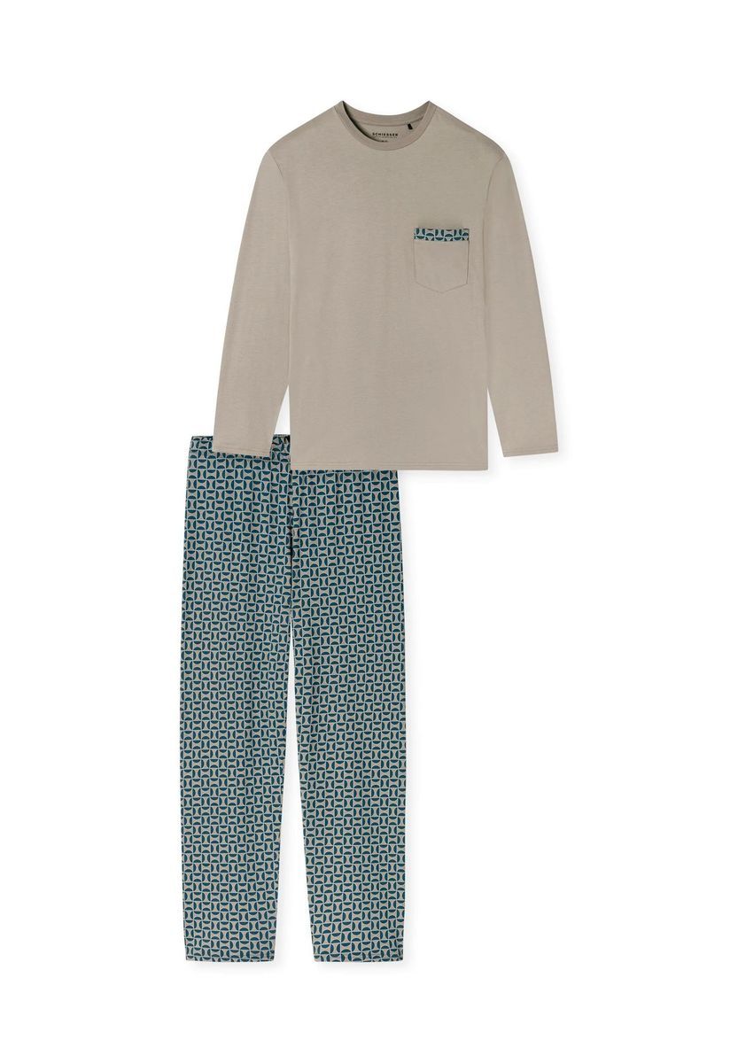 Herren Schlafanzug Set aus bequemer Baumwolle