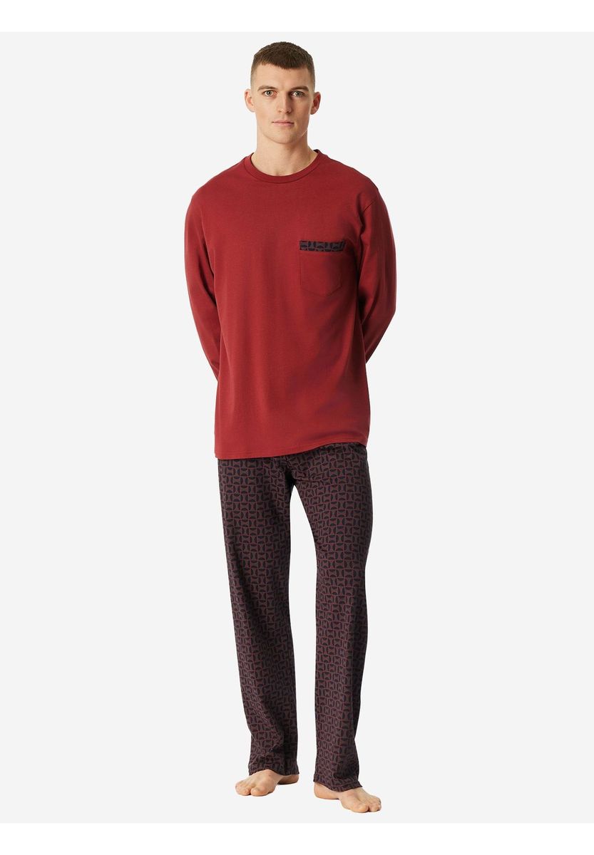Herren Schlafanzug aus weicher Baumwolle
