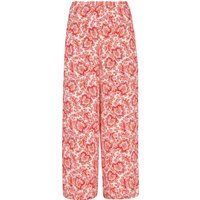 usha Hose Frauen rot mehrfarbig