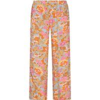 Locker geschnittene Hose mit Blumenmuster
