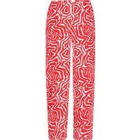 Mymo Hose Frauen rot weiß