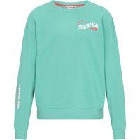 Lässiges Langarm-Sweatshirt mit Rundhalsausschnitt