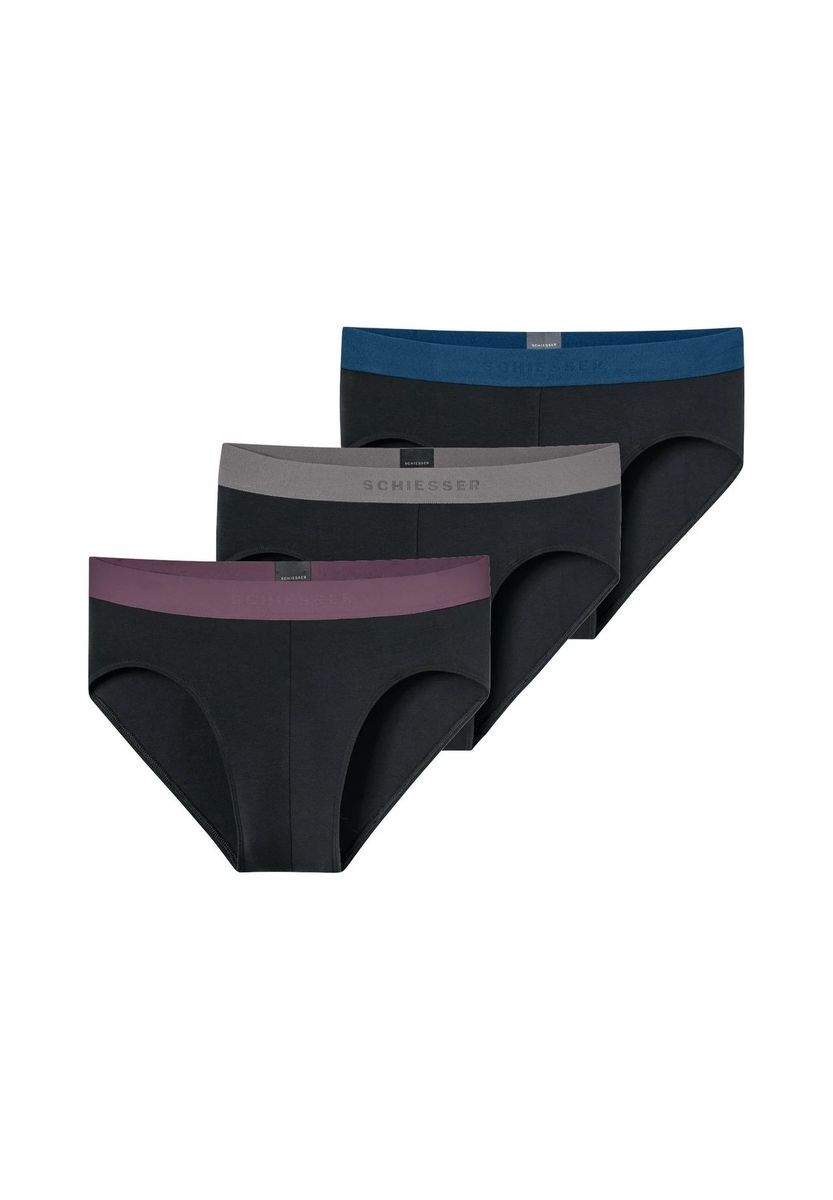 Herren 95/5 Baumwollmischung Slips 3er-Pack