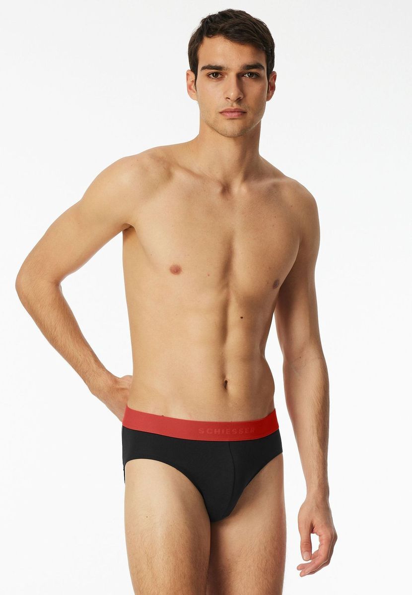 Herren Slips aus Baumwollmischung 3er-Pack