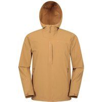 Mountain Warehouse - "Retreat" Softshelljacke Packable für Herren (Hellbraun)